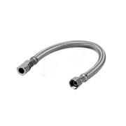 AMERICAN IMAGINATIONS 20 in. Chrome Stainless Steel Faucet Supply Hose AI-37821